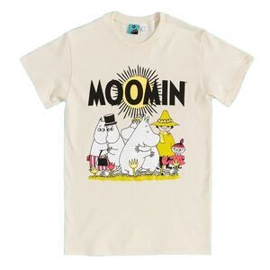 Moomin Unisex Adult Sunshine T-Shirt / Beige